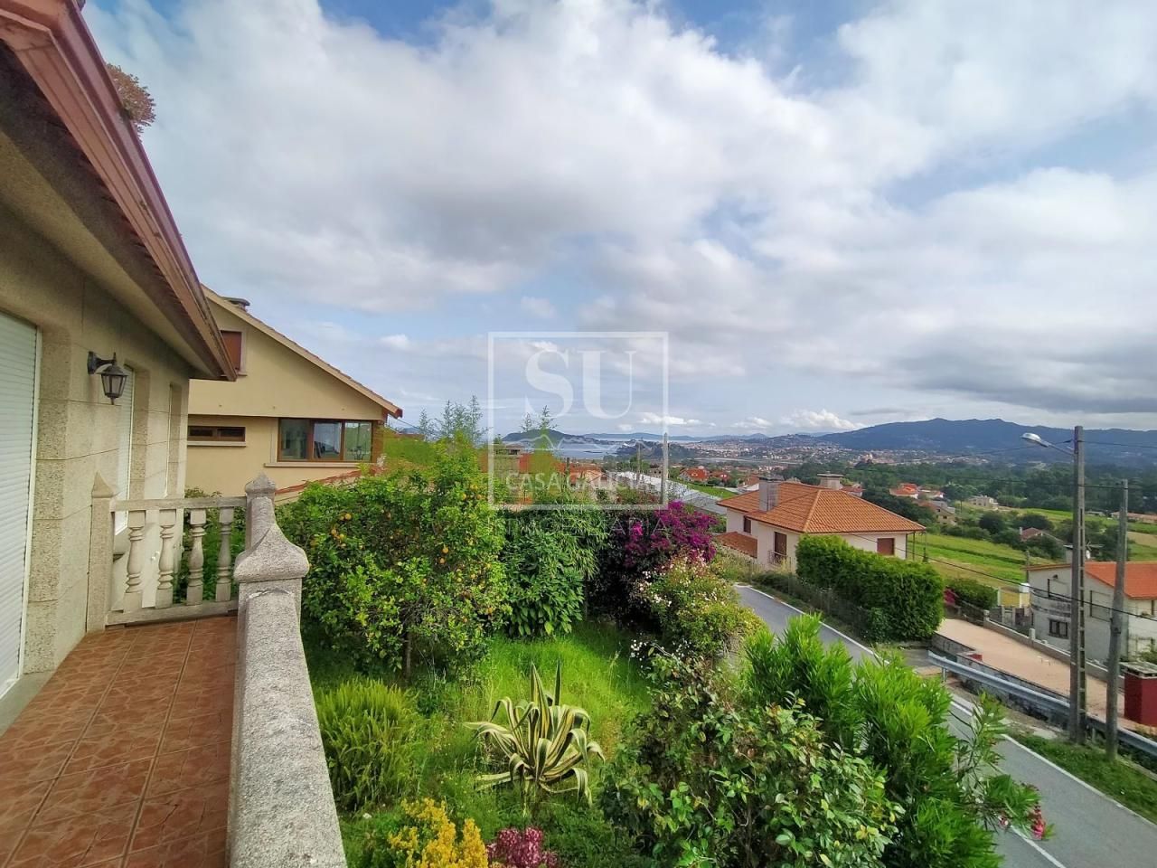 Vista exterior de Casa o chalet en venta en Baiona con Jardín privado y Terraza