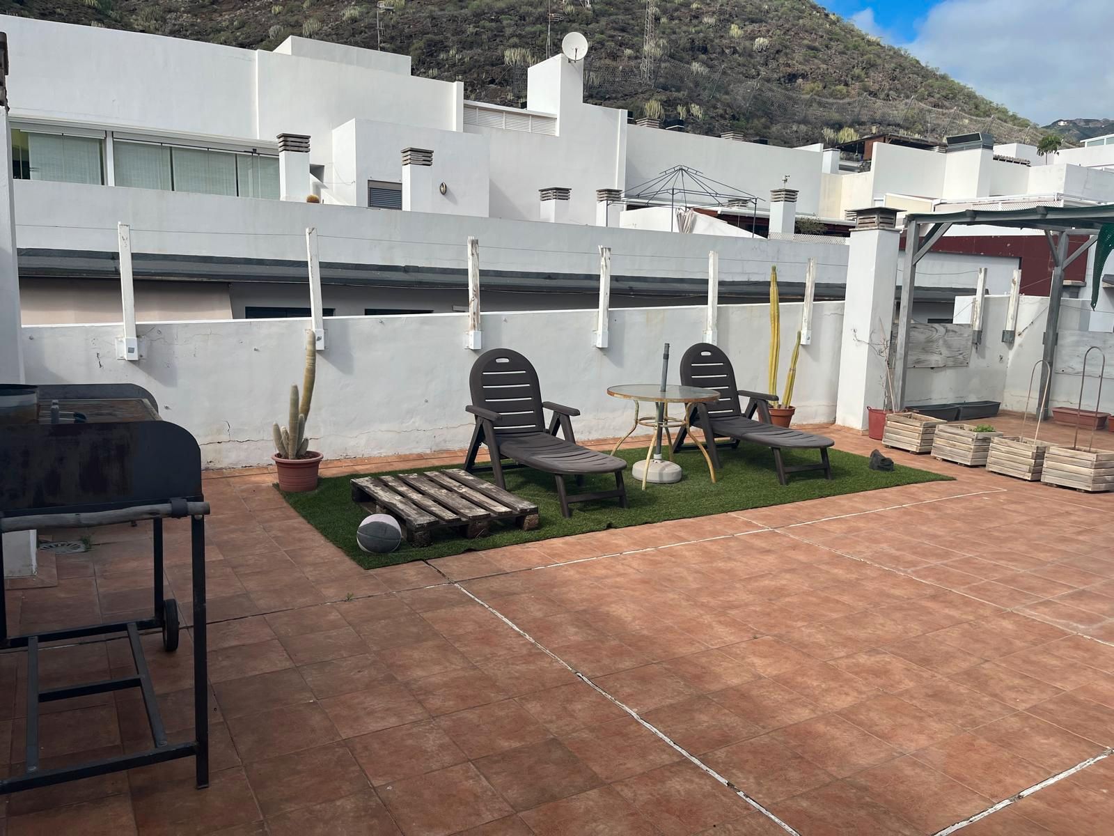Terrace of Attic for sale in  Santa Cruz de Tenerife Capital  with Parquet flooring, Terrace and Furnished