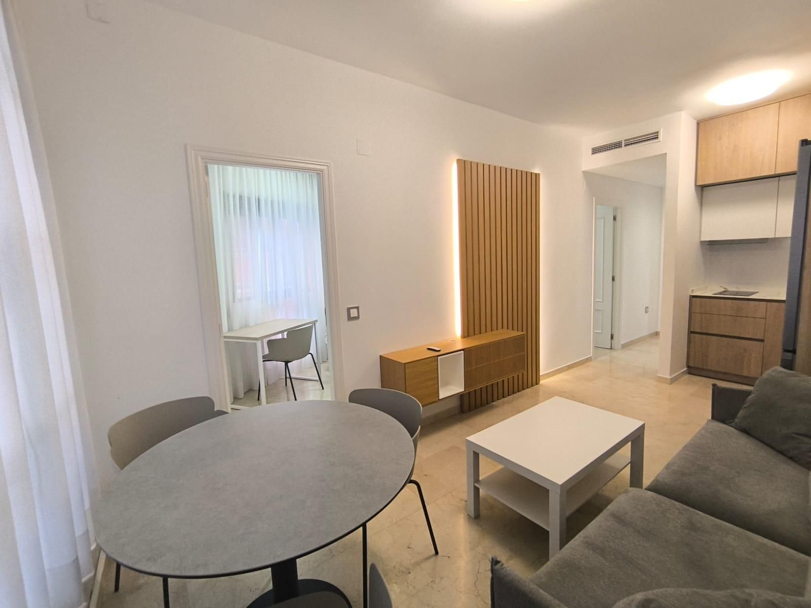Sala d'estar de Pis de lloguer en  Murcia Capital amb Aire condicionat i Calefacció
