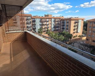 Terrace of Flat to rent in  Tarragona Capital  with Air Conditioner, Heating and Parquet flooring