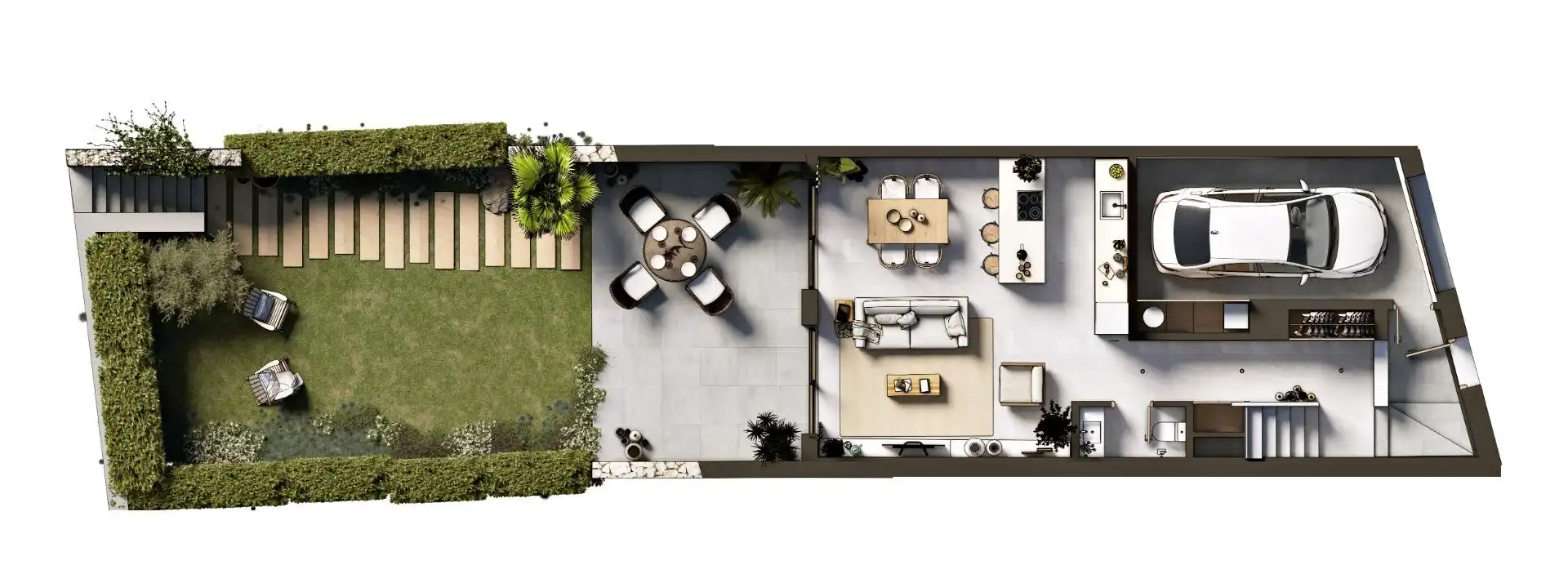 Jardín de Casa adosada en venta en Artà con Terraza