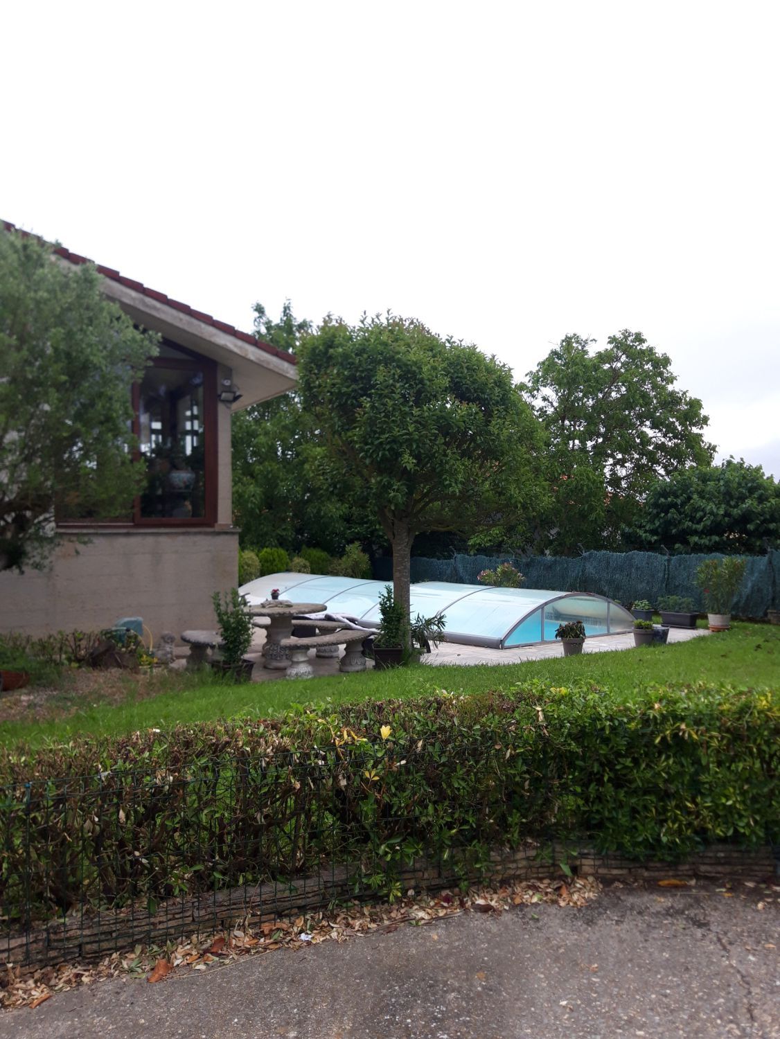 Piscina de Casa o xalet en venda en Zigoitia amb Jardí privat, Terrassa i Traster