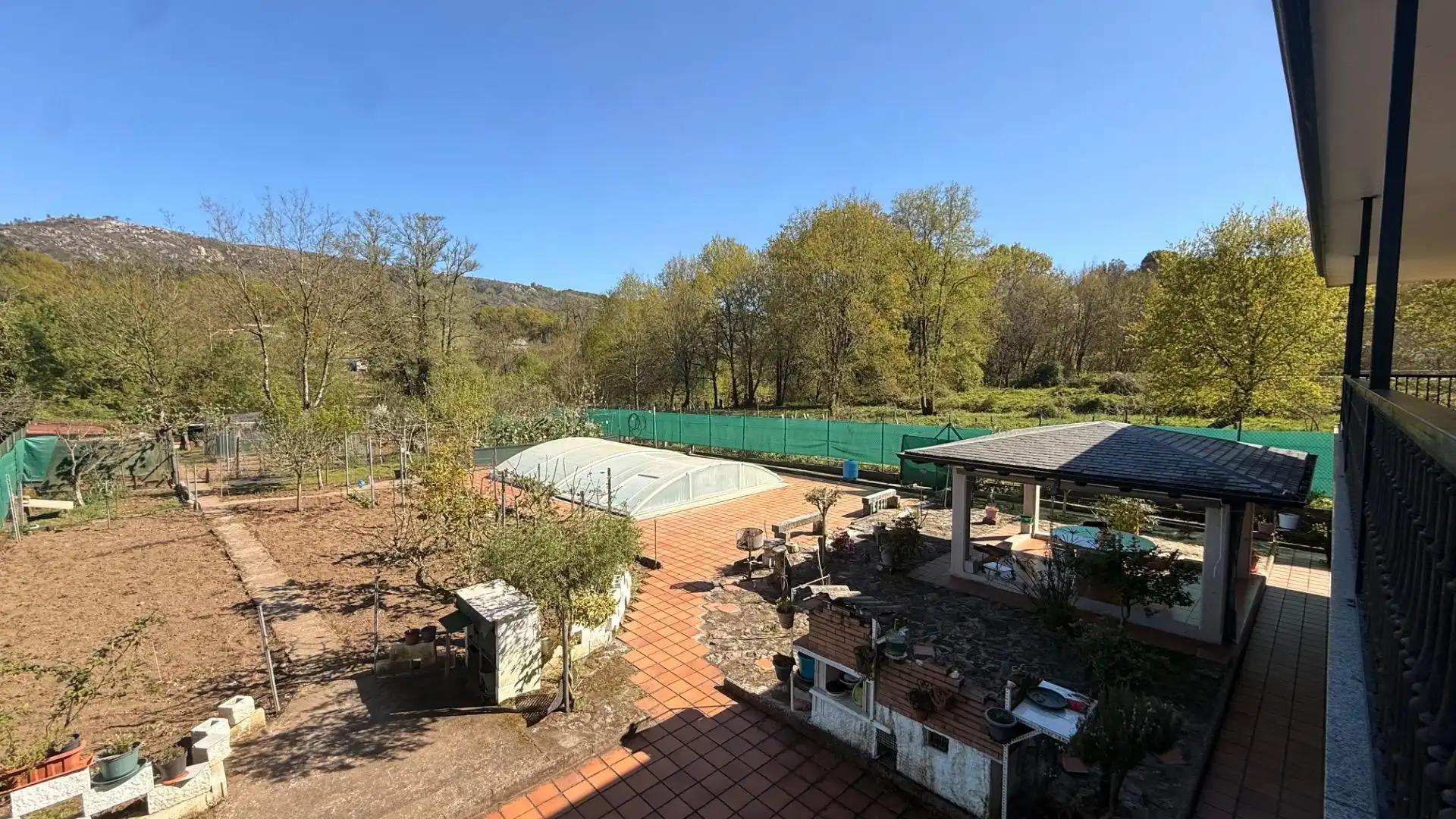 Terraza de Casa o chalet en venta en Leiro con Jardín privado, Terraza y Trastero