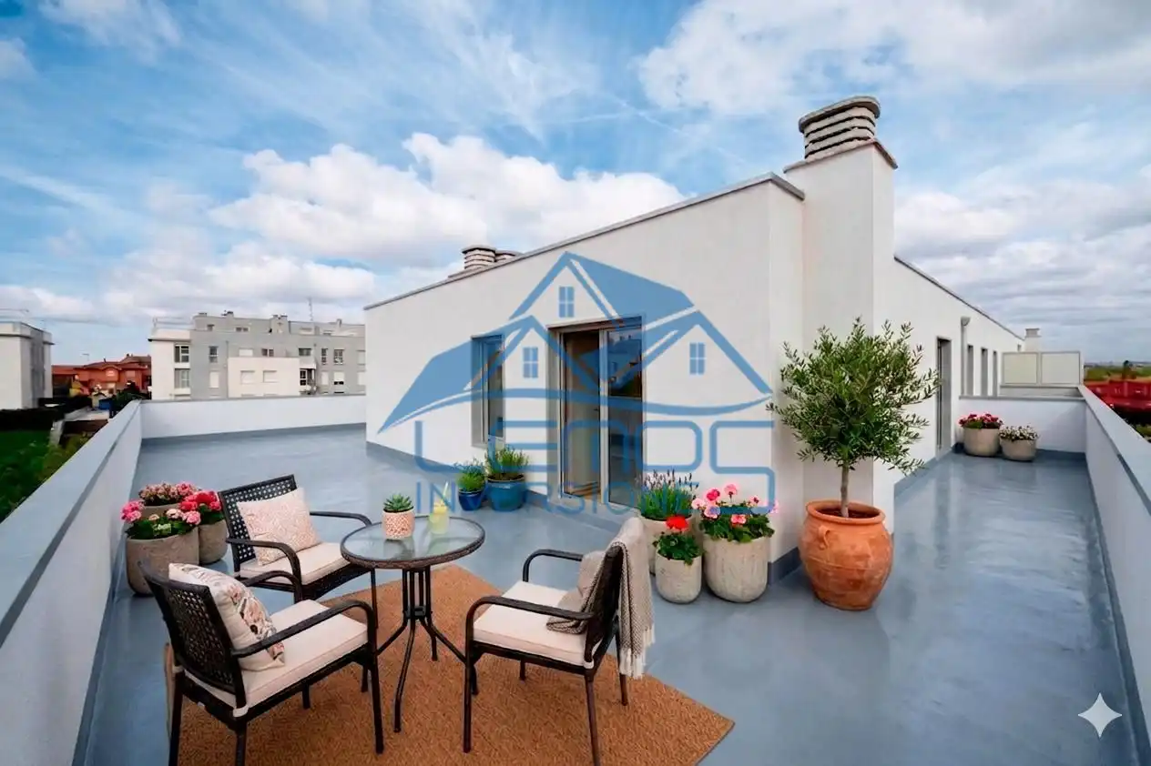 Terrasse von Wohnung zum Verkauf in Chozas de Abajo mit Terrasse