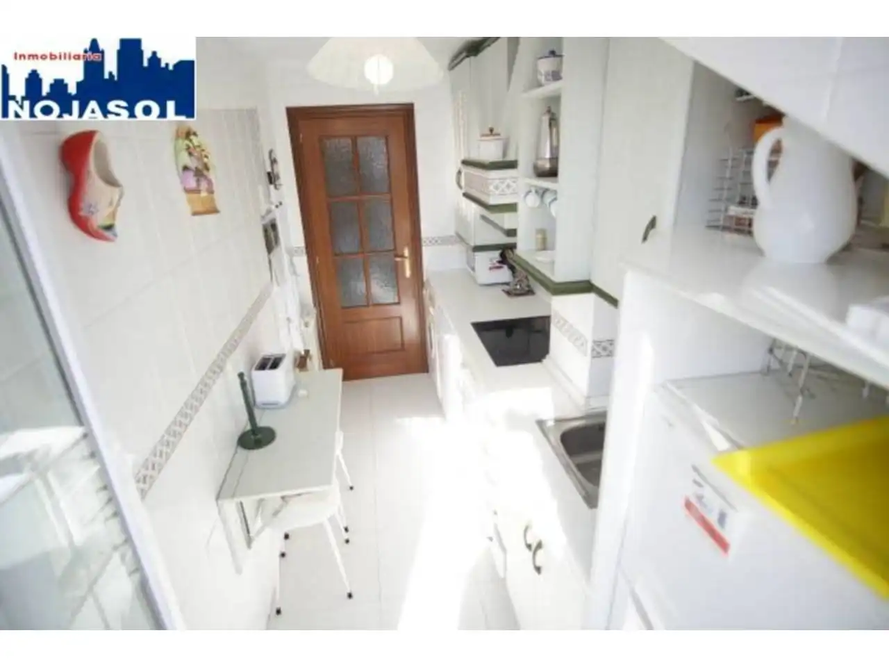 Küche von Dachboden zur Miete in Noja mit Heizung, Terrasse und Möbliert
