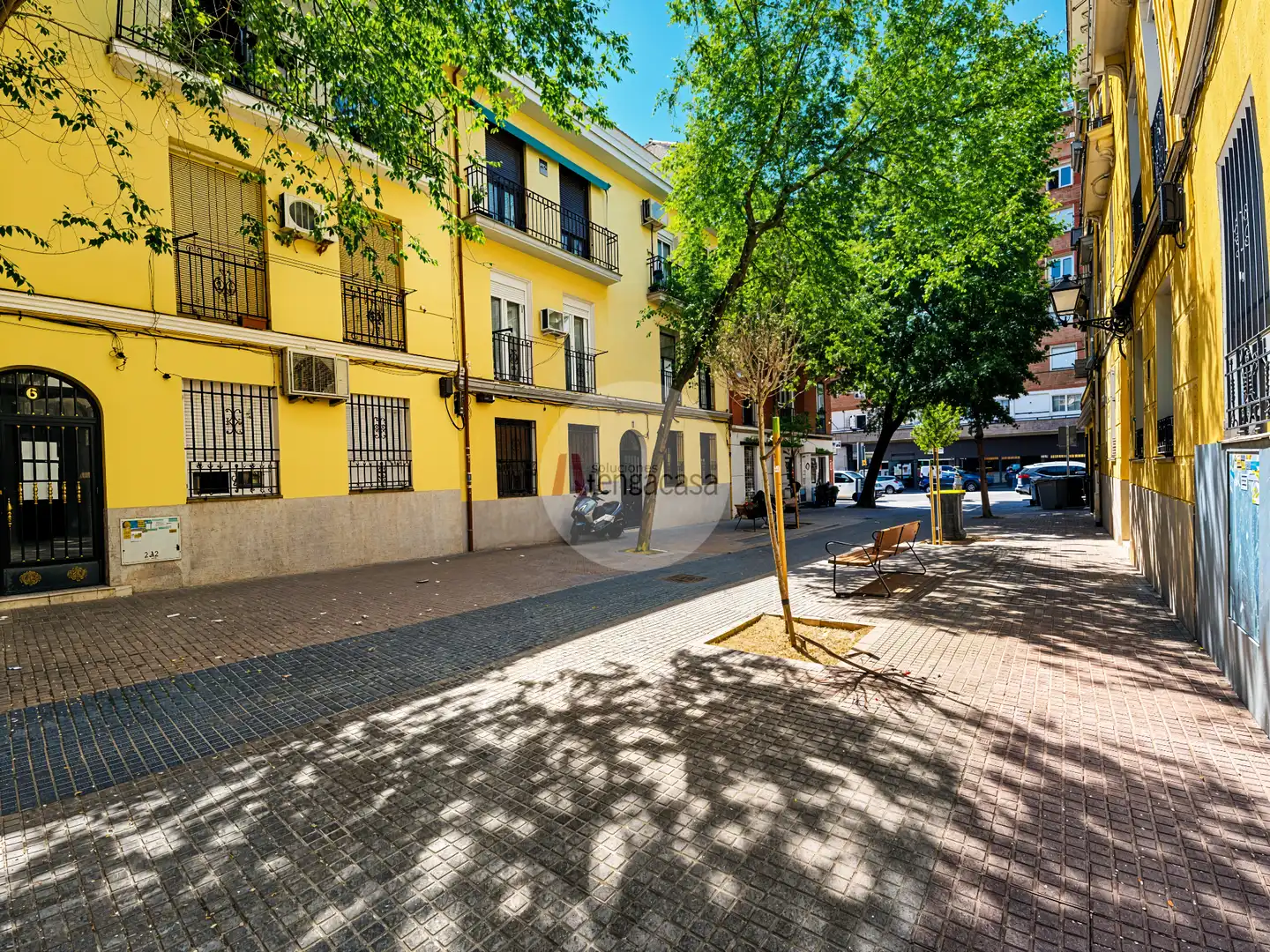 Exterior view of Flat for rent in Madrid  with Air Conditioner, Heating and Washing machine