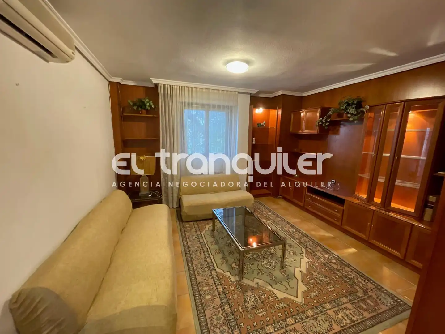 Living room of Flat for rent in Pinto  with Air Conditioner, Furnished and Washing machine