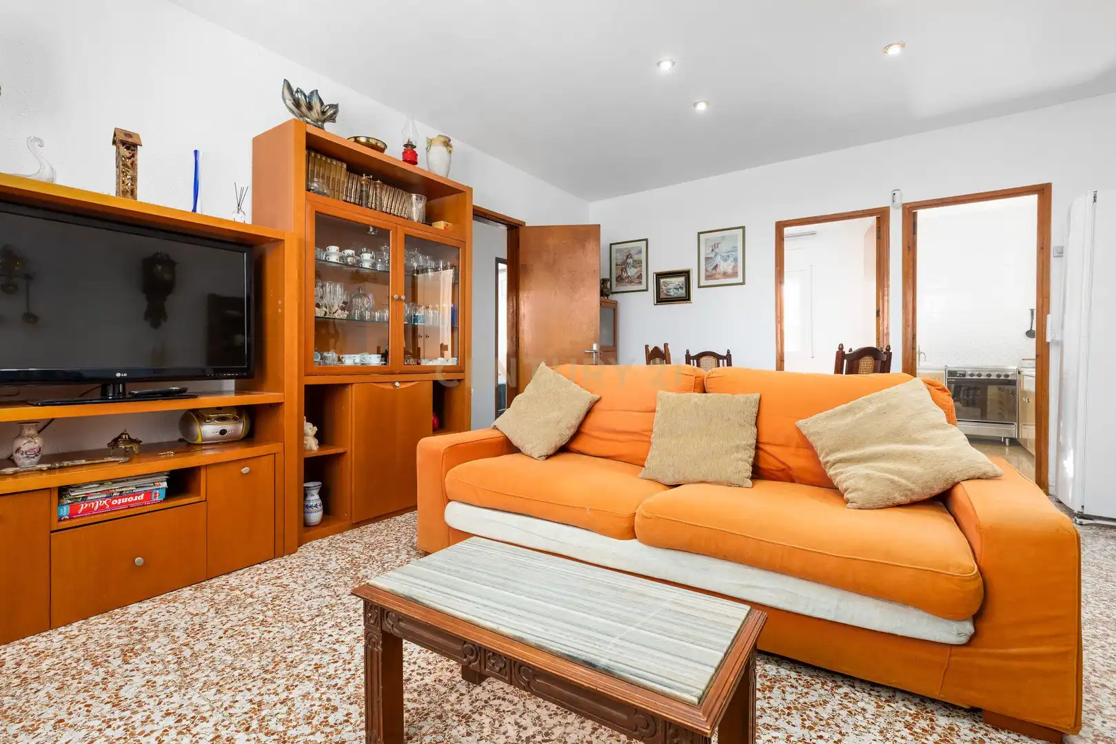 Sala d'estar de Casa o xalet en venda en El Montmell amb Aire condicionat, Jardí privat i Traster