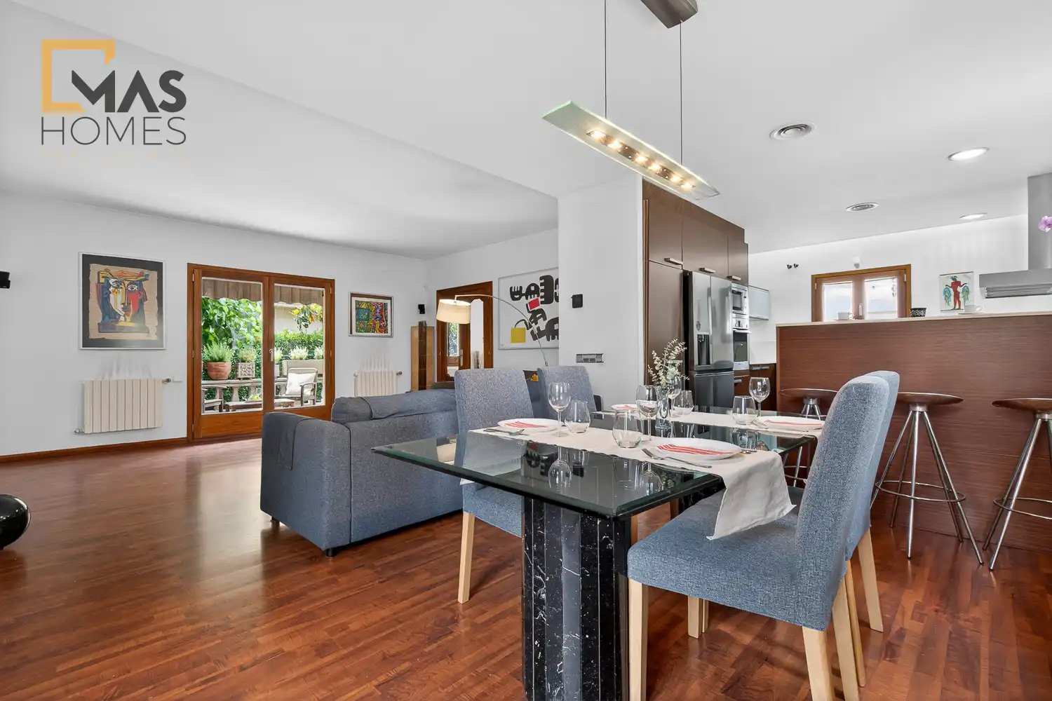 Comedor de Casa o chalet en venta en Parets del Vallès con Aire acondicionado, Calefacción y Jardín privado