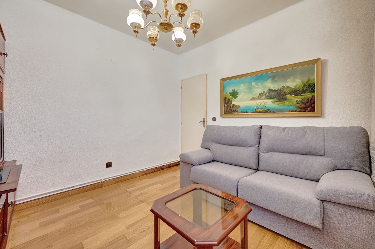 Sala d'estar de Pis en venda en Burlada / Burlata amb Calefacció