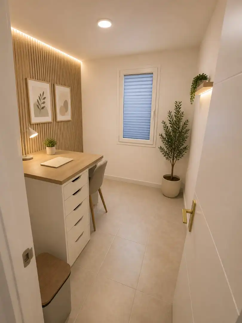 Wohnung zum Verkauf in Sant Boi de Llobregat mit Klimaanlage, Privatgarten und Möbliert