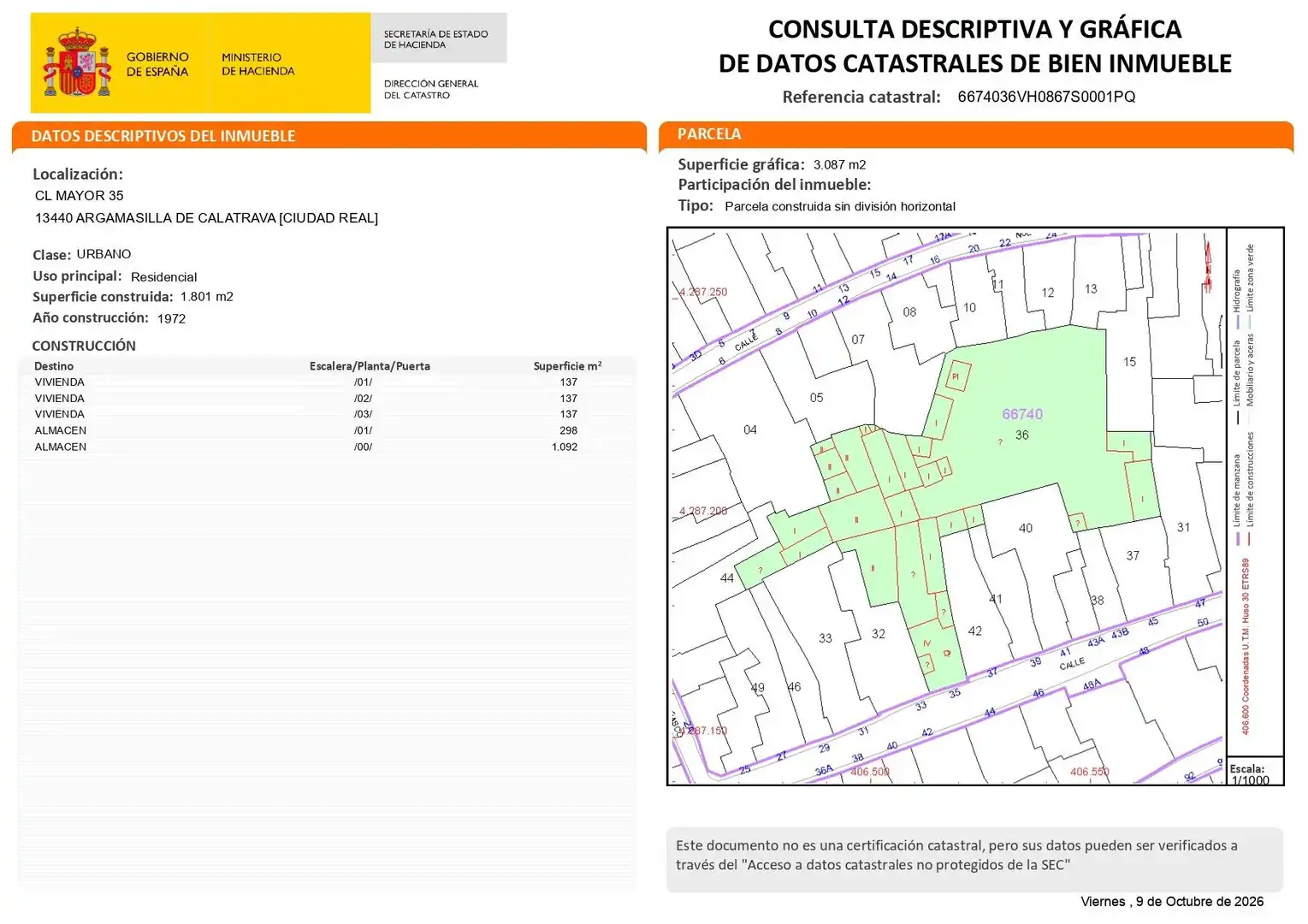 Adossat en venda a Argamasilla de Calatrava, imagen 2