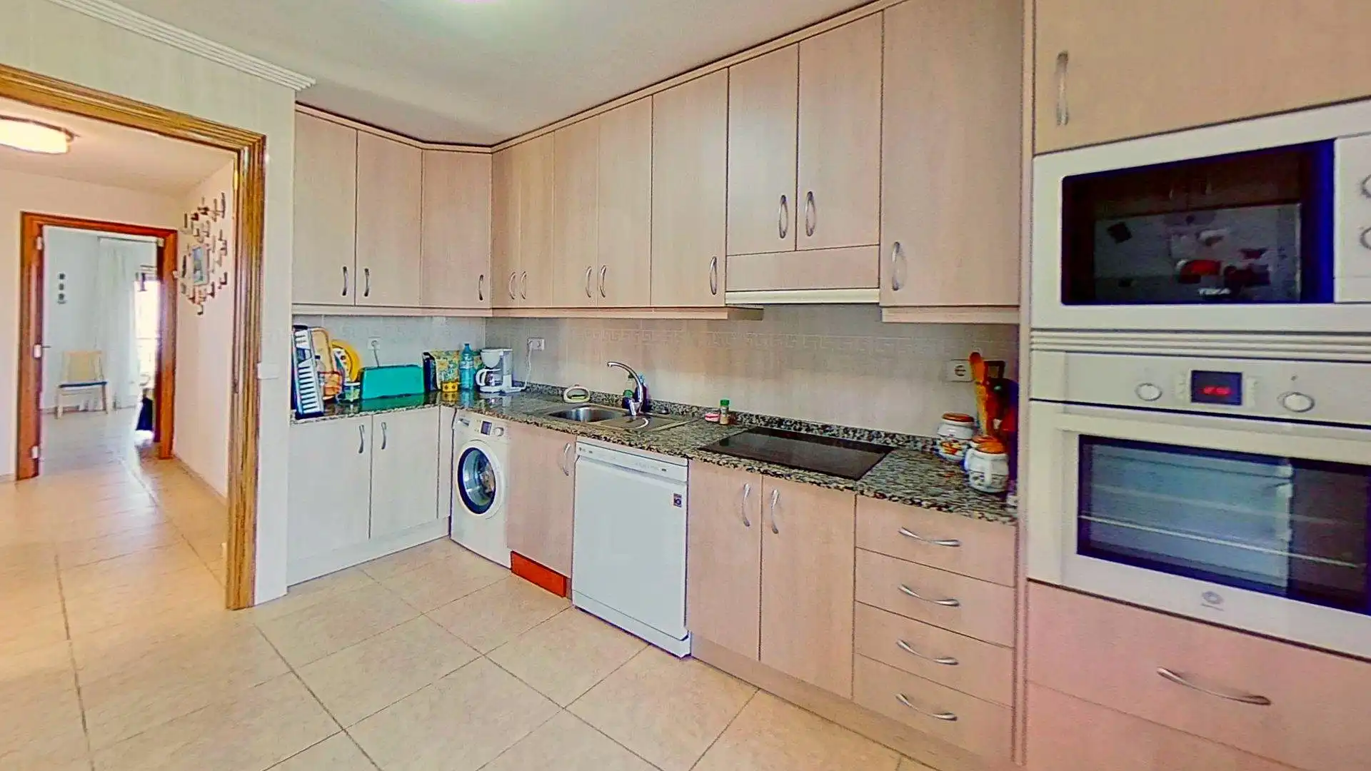 Kitchen of Flat for sale in El Campello  with Heating, Terrace and Swimming Pool