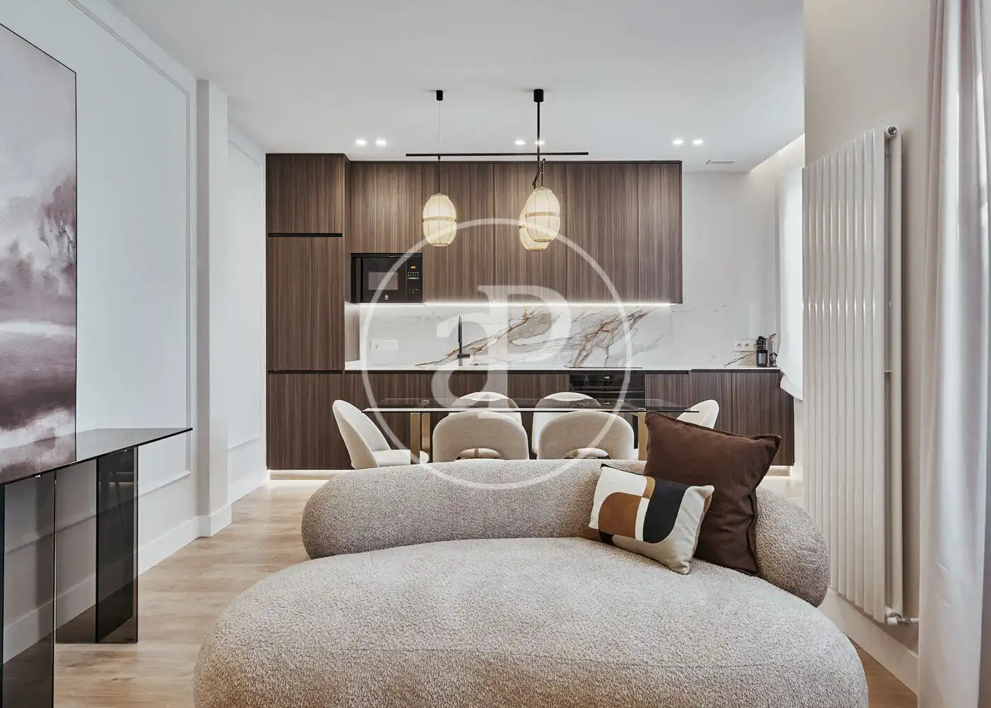Wohnzimmer von Wohnung zum Verkauf in Madrid mit Klimaanlage, Heizung und Möbliert