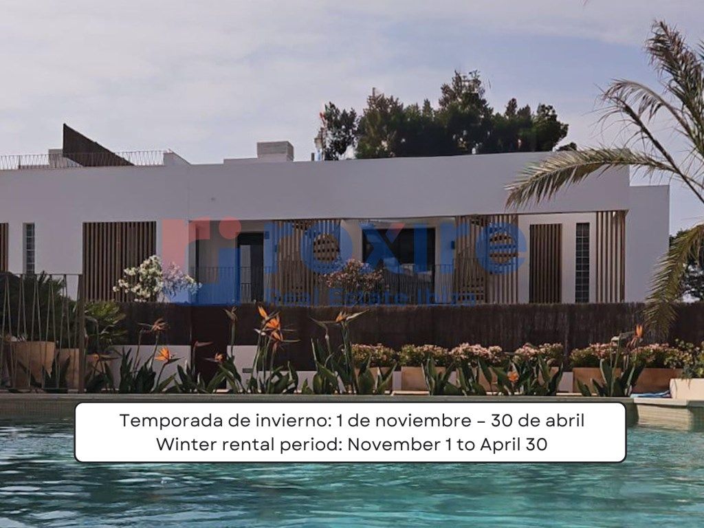 Exterior view of Attic to rent in Sant Antoni de Portmany  with Air Conditioner, Terrace and Furnished