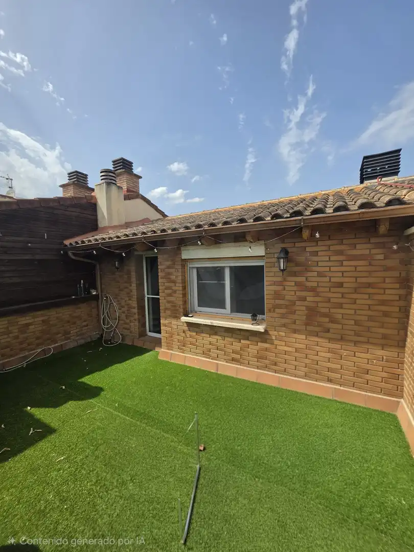 Exterior view of Duplexes for sale in Sant Joan de Vilatorrada  with Air Conditioner and Terrace