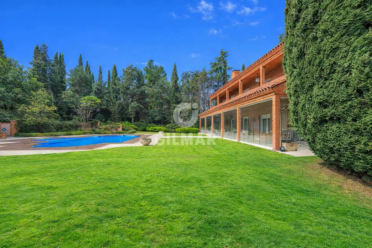 Garden of Houses for sale in Pozuelo de Alarcón  with Heating, Private garden and Swimming Pool