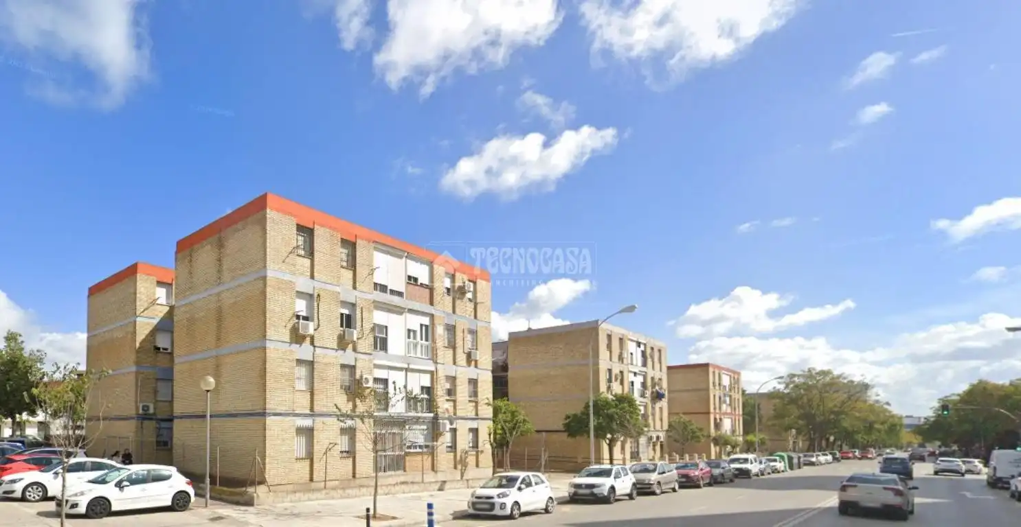 Exterior view of Flat for sale in Jerez de la Frontera  with Air Conditioner