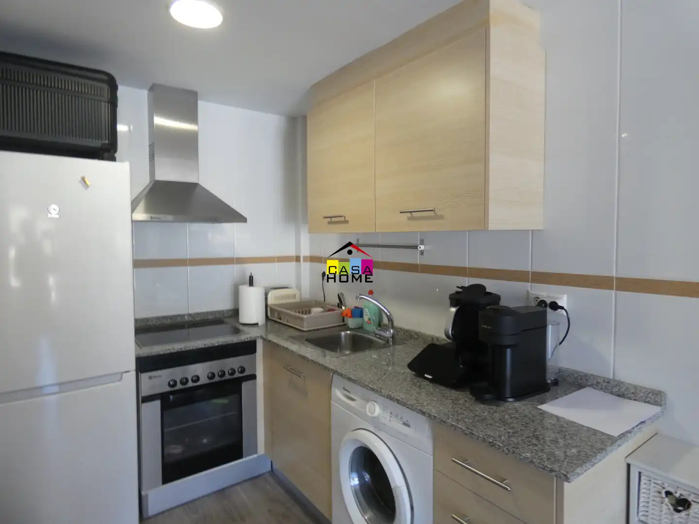 Cocina de Apartamento en venta en Oropesa del Mar / Orpesa con Aire acondicionado, Terraza y Amueblado