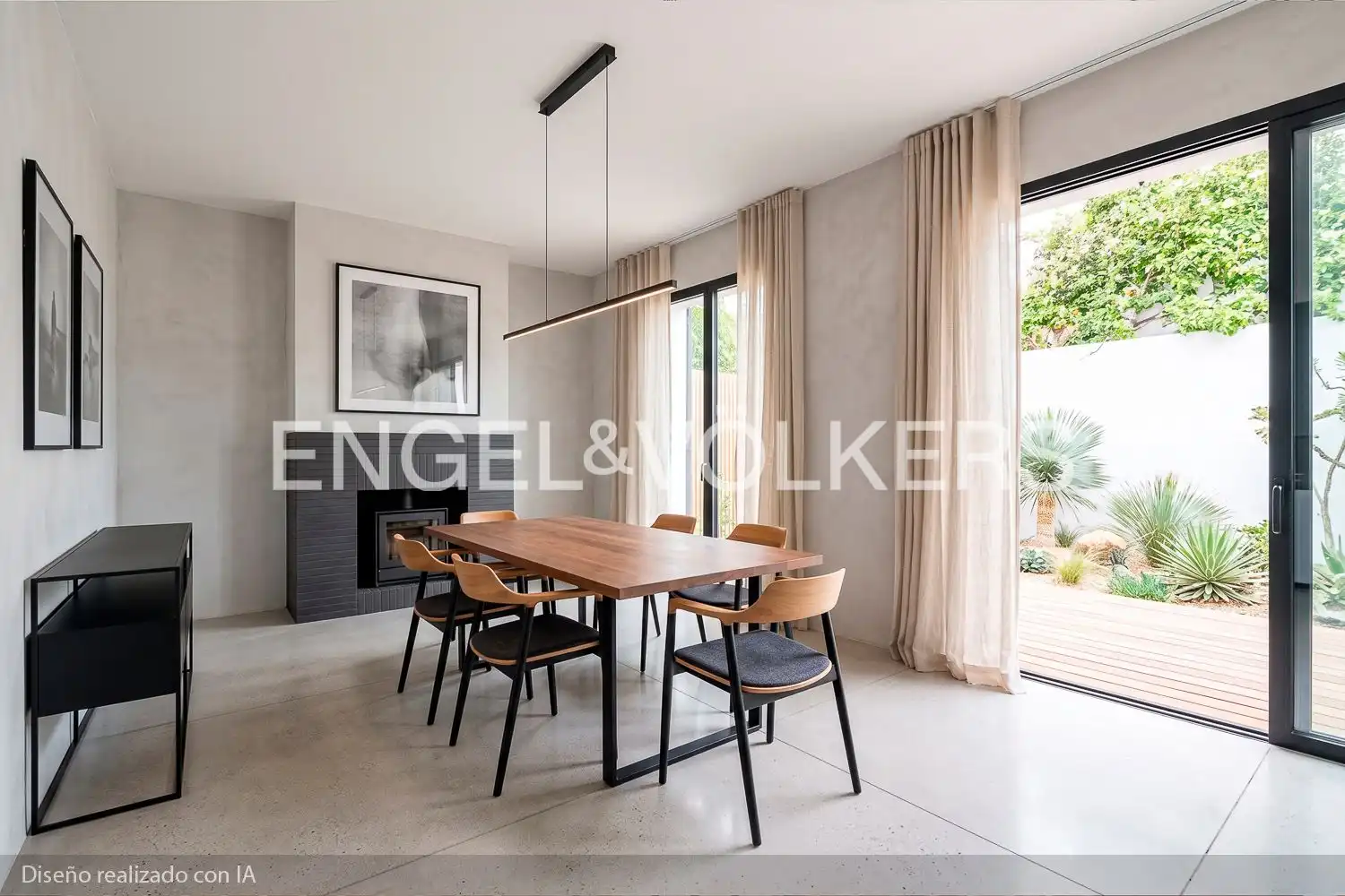 Comedor de Finca rústica en venta en Pego, Alicante