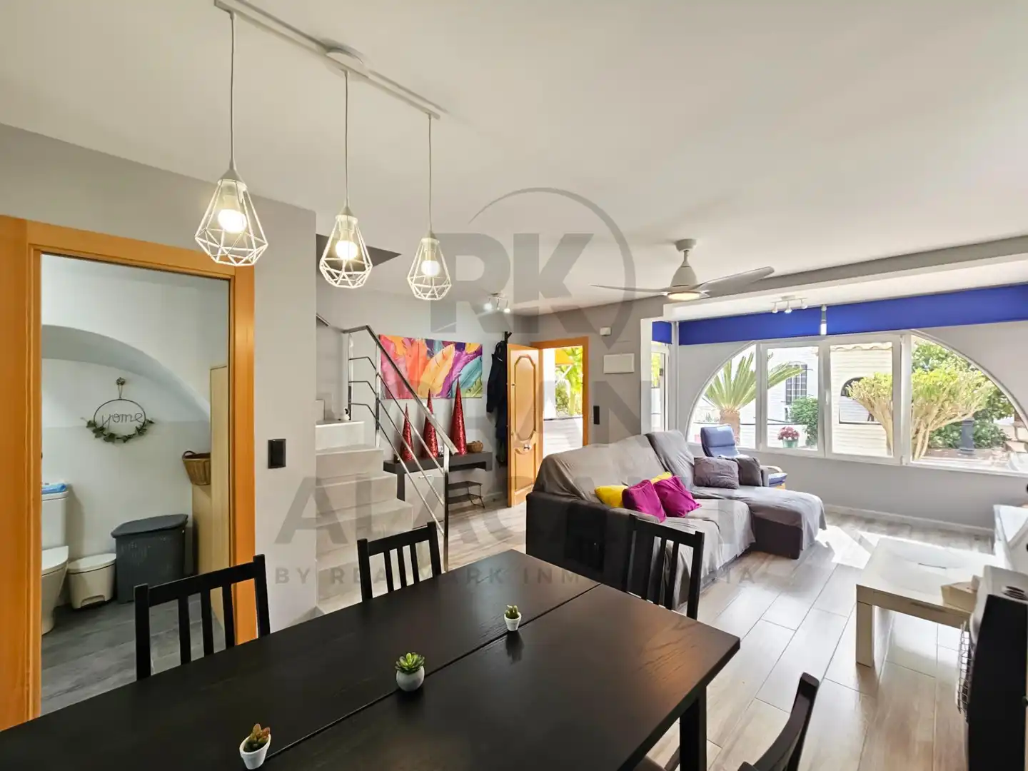 Sala de estar de Casa o chalet en venta en Santa Pola con Aire acondicionado, Calefacción y Jardín privado