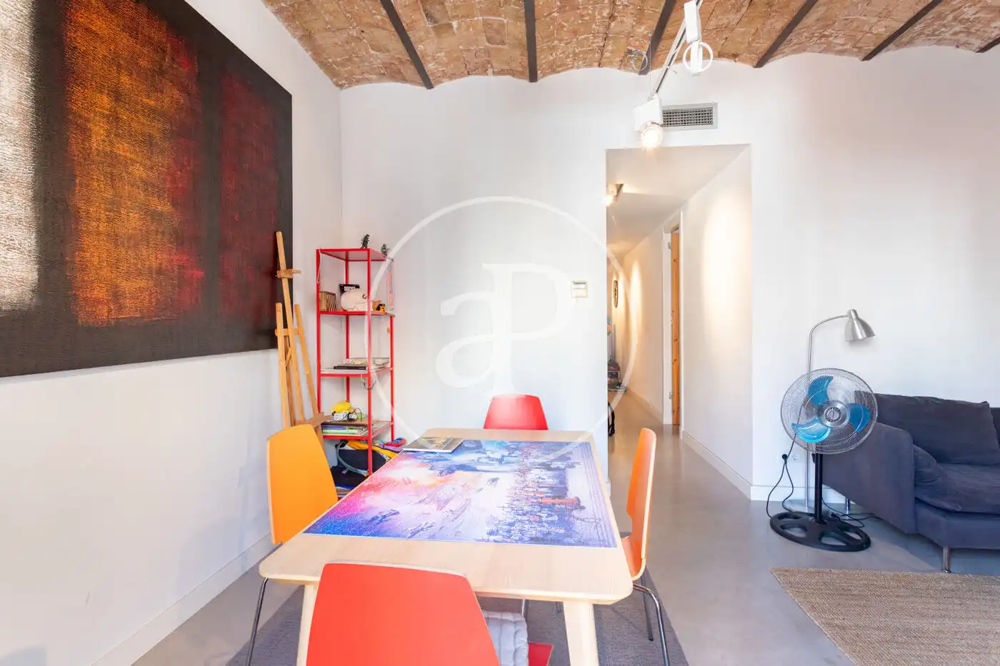 Dining room of Flat for sale in Barcelona  with Air Conditioner, Heating and Terrace