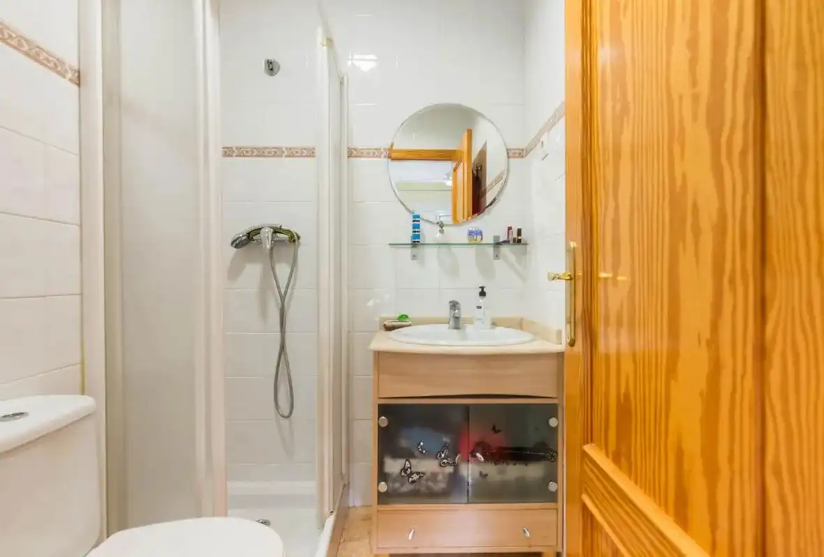 Bany de Casa adosada en venda en Málaga amb Terrassa i Piscina comunitària