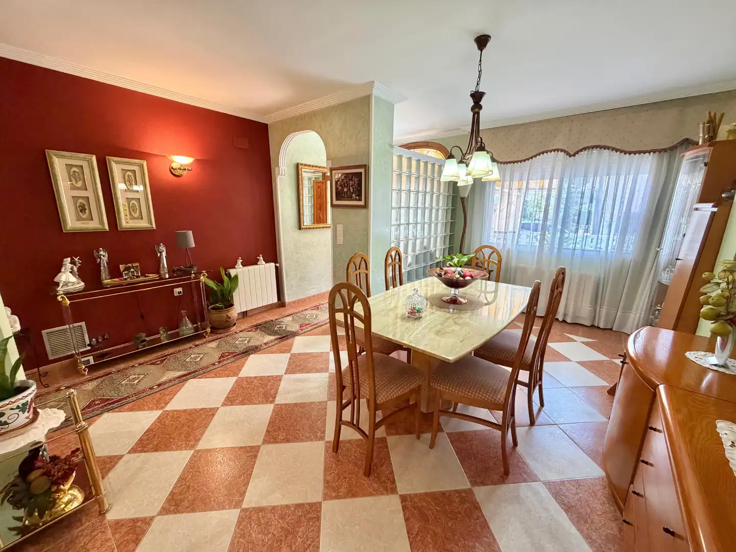 Dining room of Houses for sale in Torrent  with Air Conditioner, Heating and Private garden