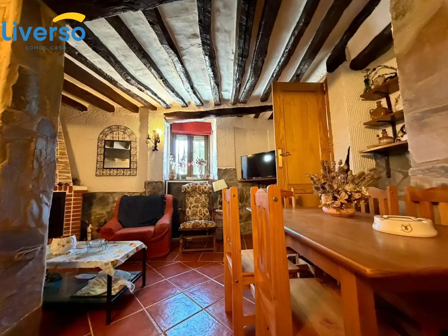 Living room of Houses for sale in Briviesca  with Heating, Storage room and Furnished