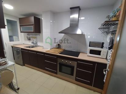 Kitchen of Apartment for sale in Badajoz Capital  with Air Conditioner, Terrace and Furnished