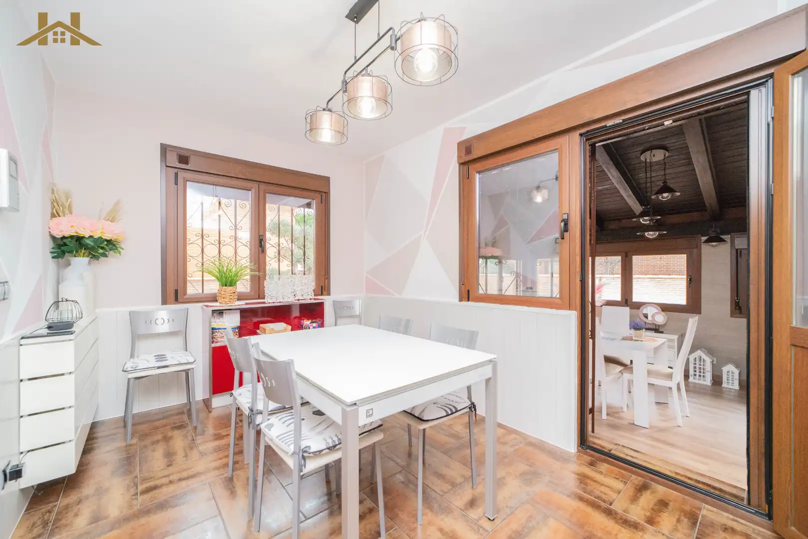 Dining room of Houses for sale in Cubas de la Sagra  with Air Conditioner, Heating and Terrace