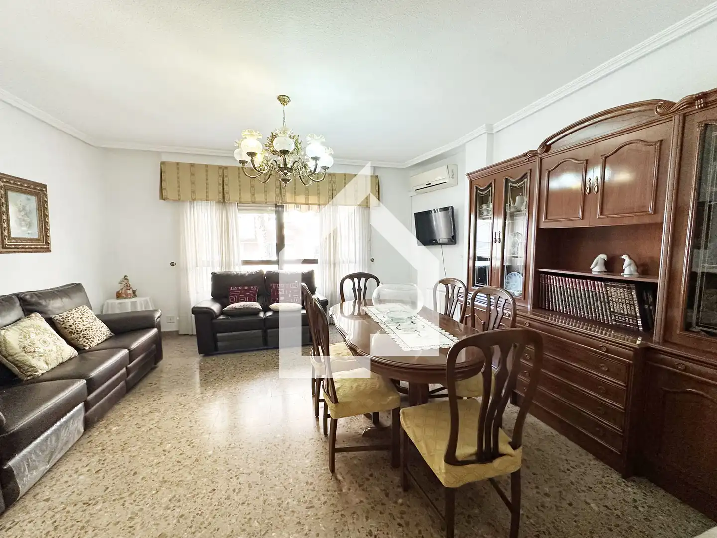 Living room of Flat for sale in San Vicente del Raspeig / Sant Vicent del Raspeig  with Air Conditioner
