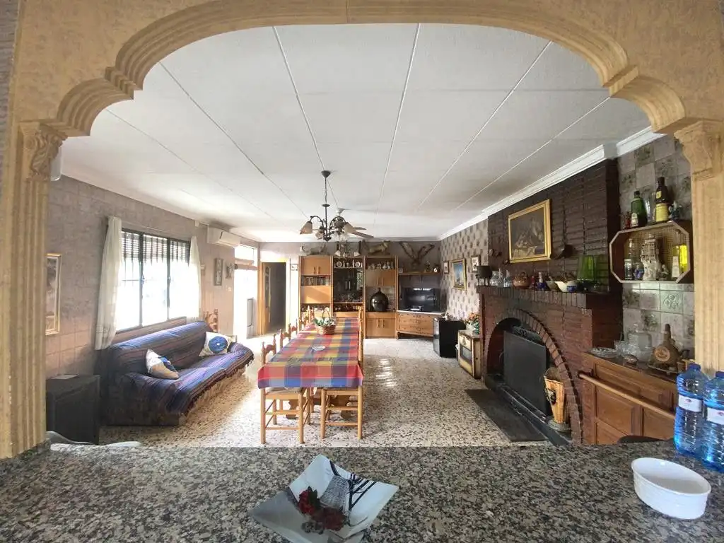 Sala de estar de Casa o chalet en venta en Villena con Terraza