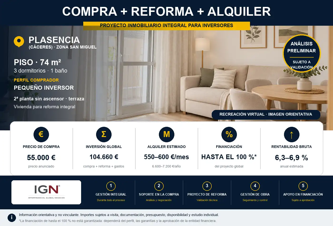 Piso en venta en Zona Sur - Av. de España - San Miguel
