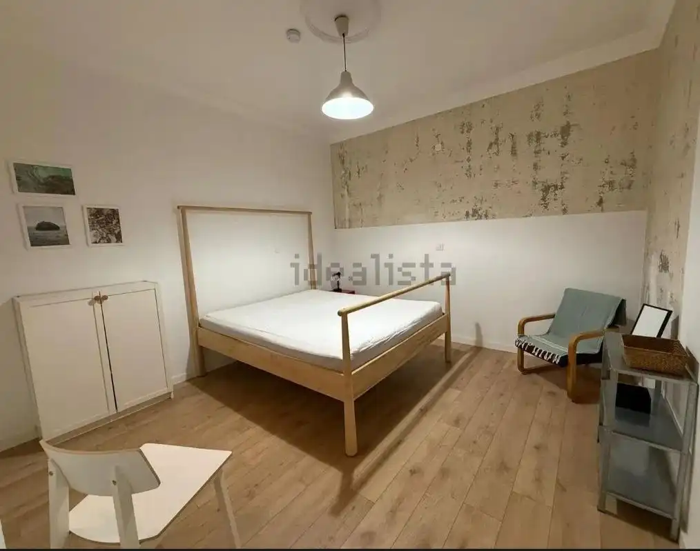 Schlafzimmer von Wohnung zur Miete in Las Palmas de Gran Canaria mit Parkett und Möbliert
