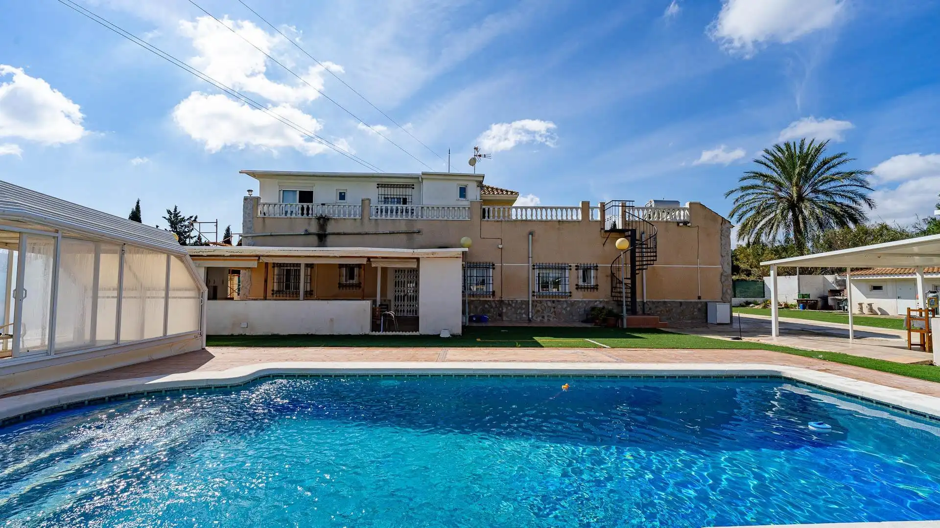 Swimming pool of Houses for sale in Rojales  with Terrace, Storage room and Swimming Pool