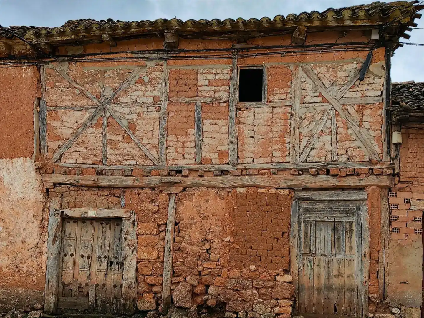 Vista exterior de Casa adosada en venta en Cebrecos