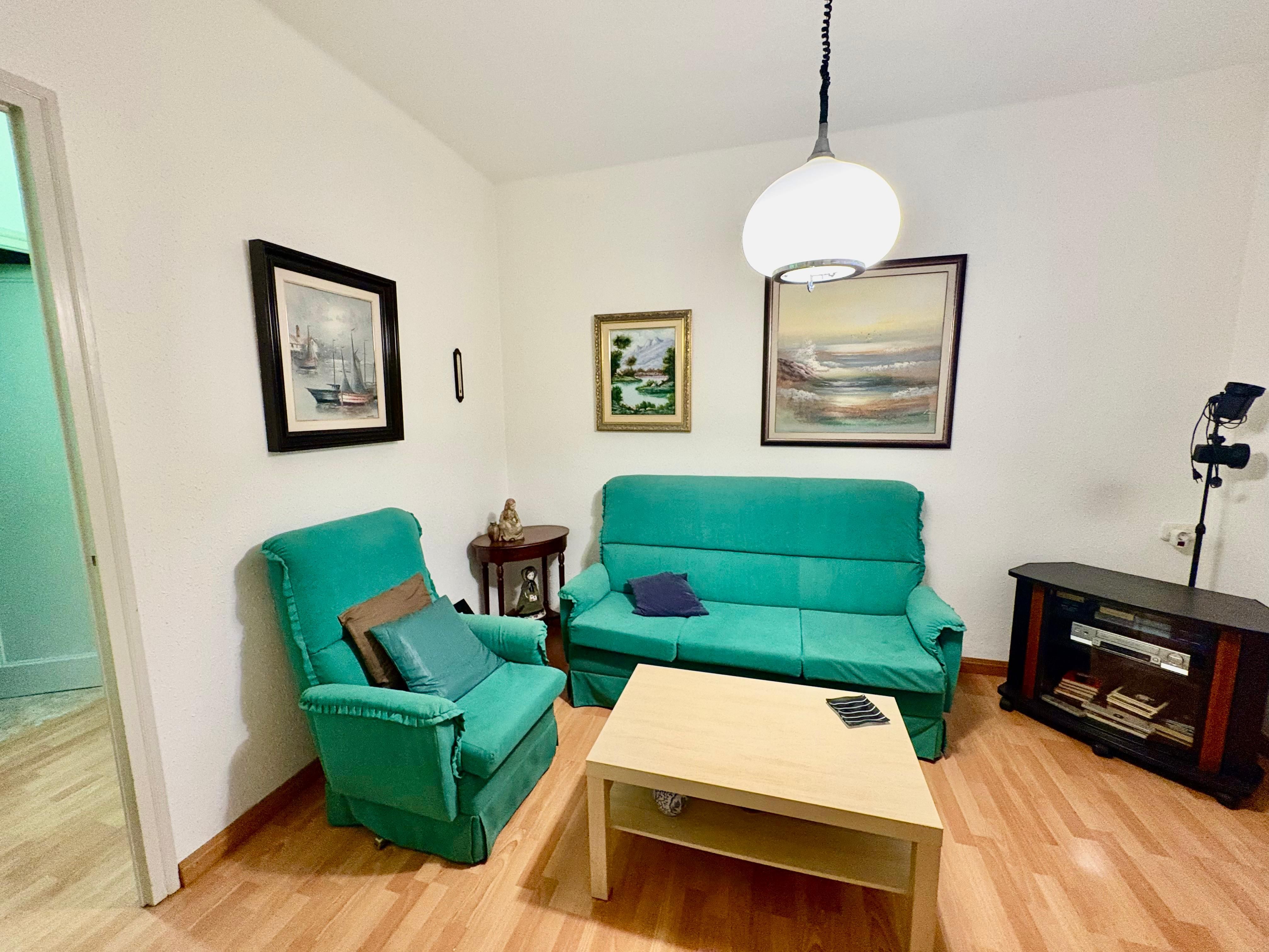 Sala d'estar de Pis en venda en  Barcelona Capital