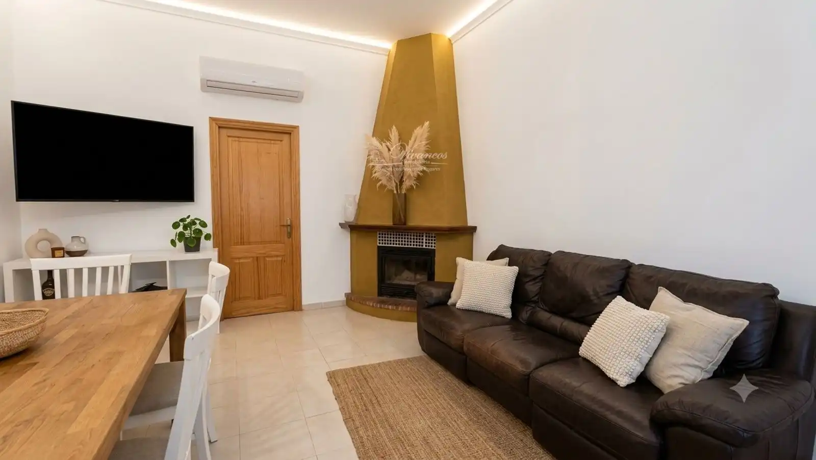 Living room of Houses for rent in Santa Eugènia  with Air Conditioner and Swimming Pool