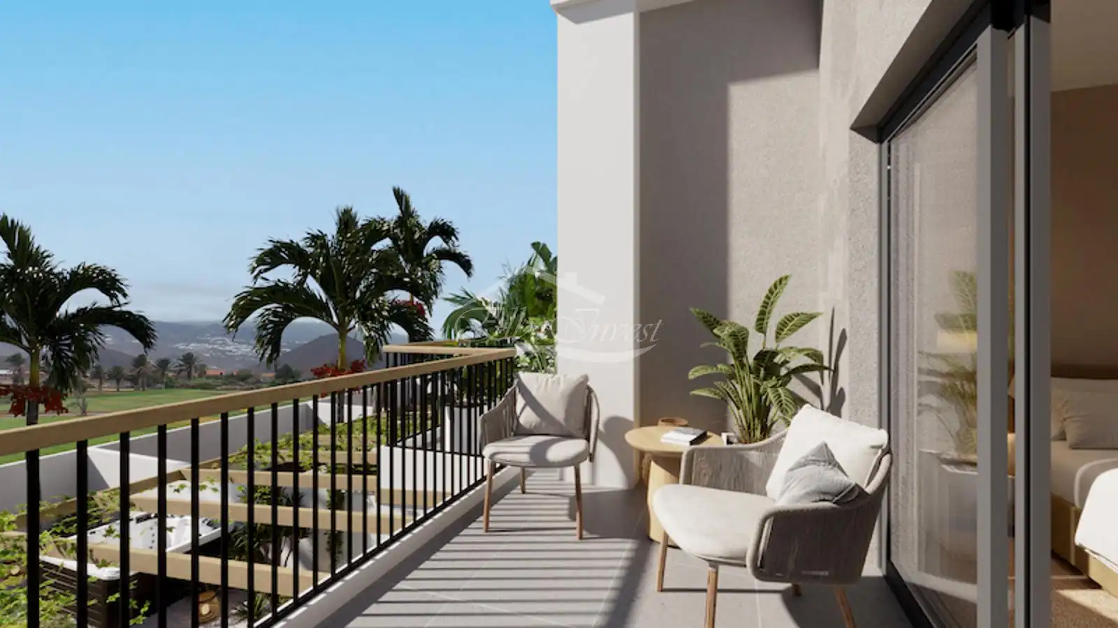 Terrassa de Dúplex en venda en San Miguel de Abona amb Aire condicionat, Jardí privat i Terrassa
