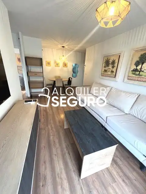 Wohnzimmer von Wohnung zur Miete in Centro