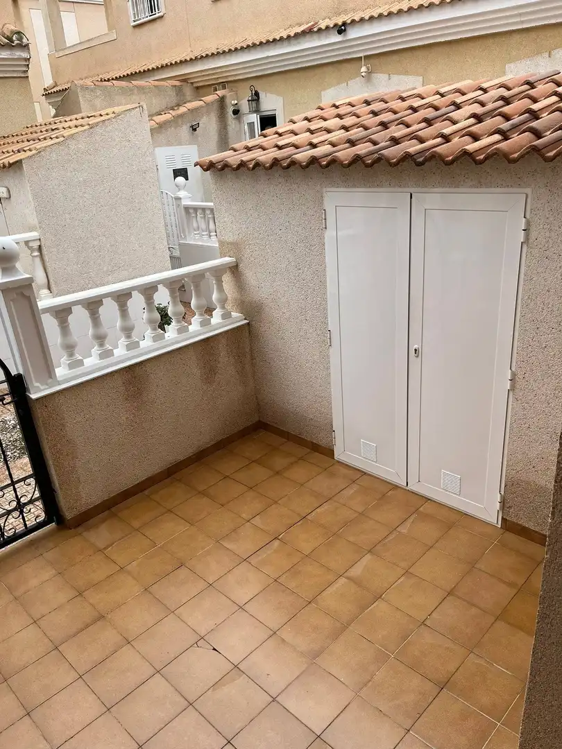 Terrassa de Apartament en venda en Los Alcázares amb Aire condicionat, Calefacció i Jardí privat