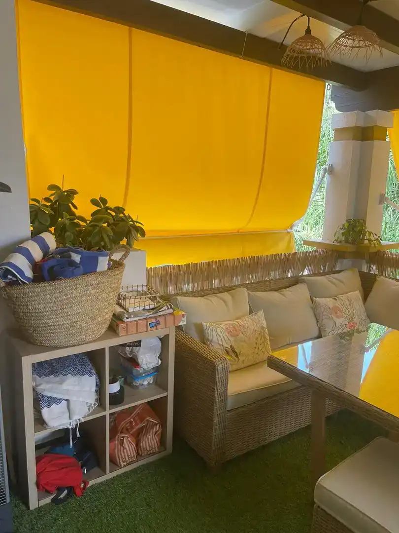 Terrasse von Wohnungen zur Miete in Marbella mit Klimaanlage, Schwimmbad und Balkon