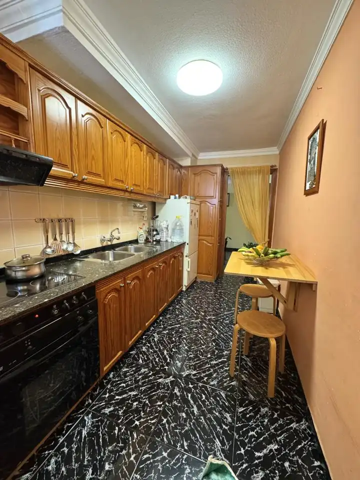 Kitchen of Flat for sale in San Bartolomé de Tirajana  with Furnished
