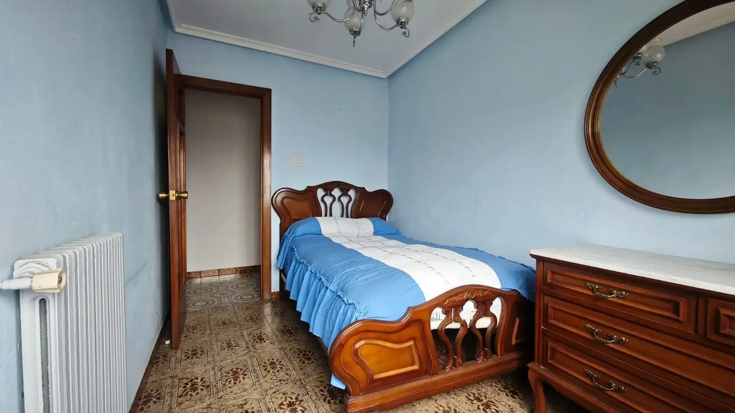 Bedroom of Flat for sale in Aller  with Heating, Private garden and Terrace