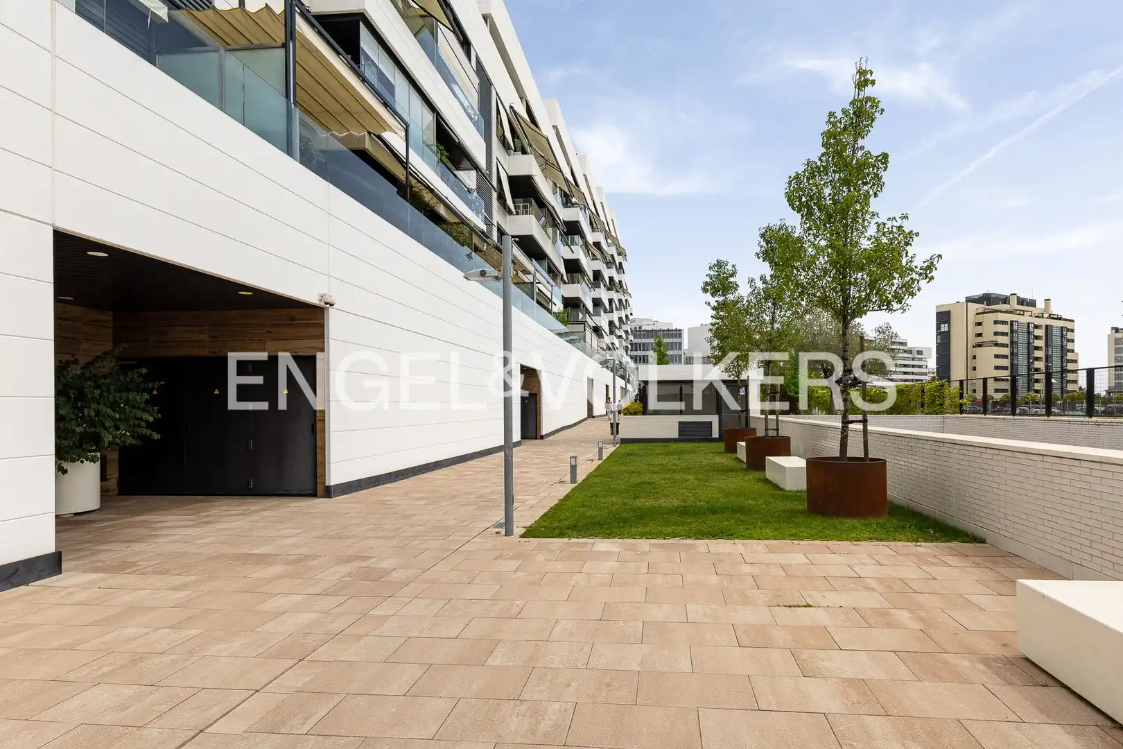 Terrace of Attic for rent in Madrid  with Air Conditioner, Heating and Private garden