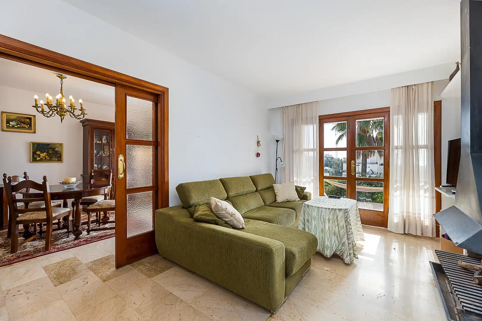 Sala de estar de Casa o chalet en venta en  Palma de Mallorca con Jardín privado, Terraza y Trastero