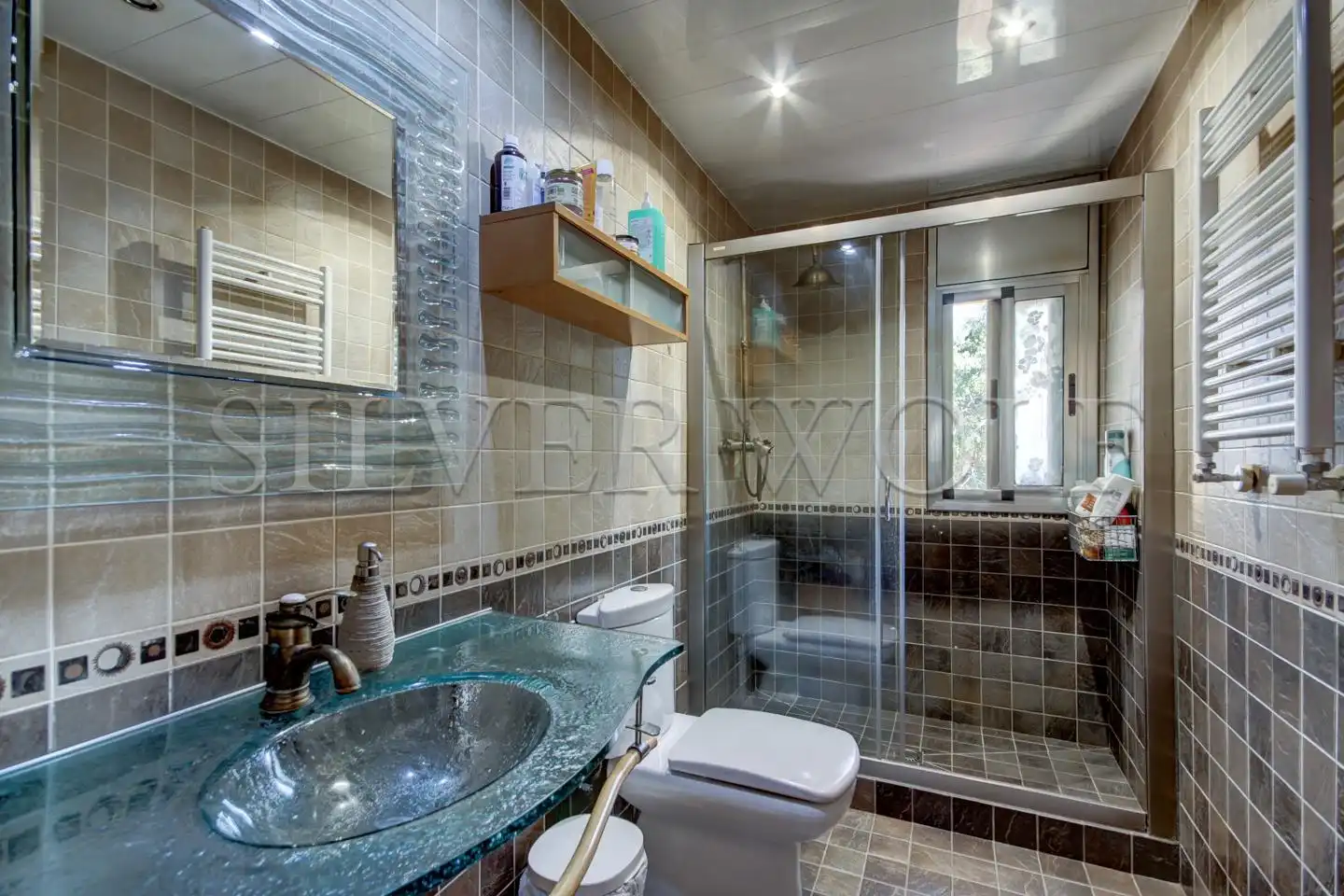 Bathroom of Houses for sale in Santa Eulàlia de Ronçana  with Air Conditioner, Heating and Private garden