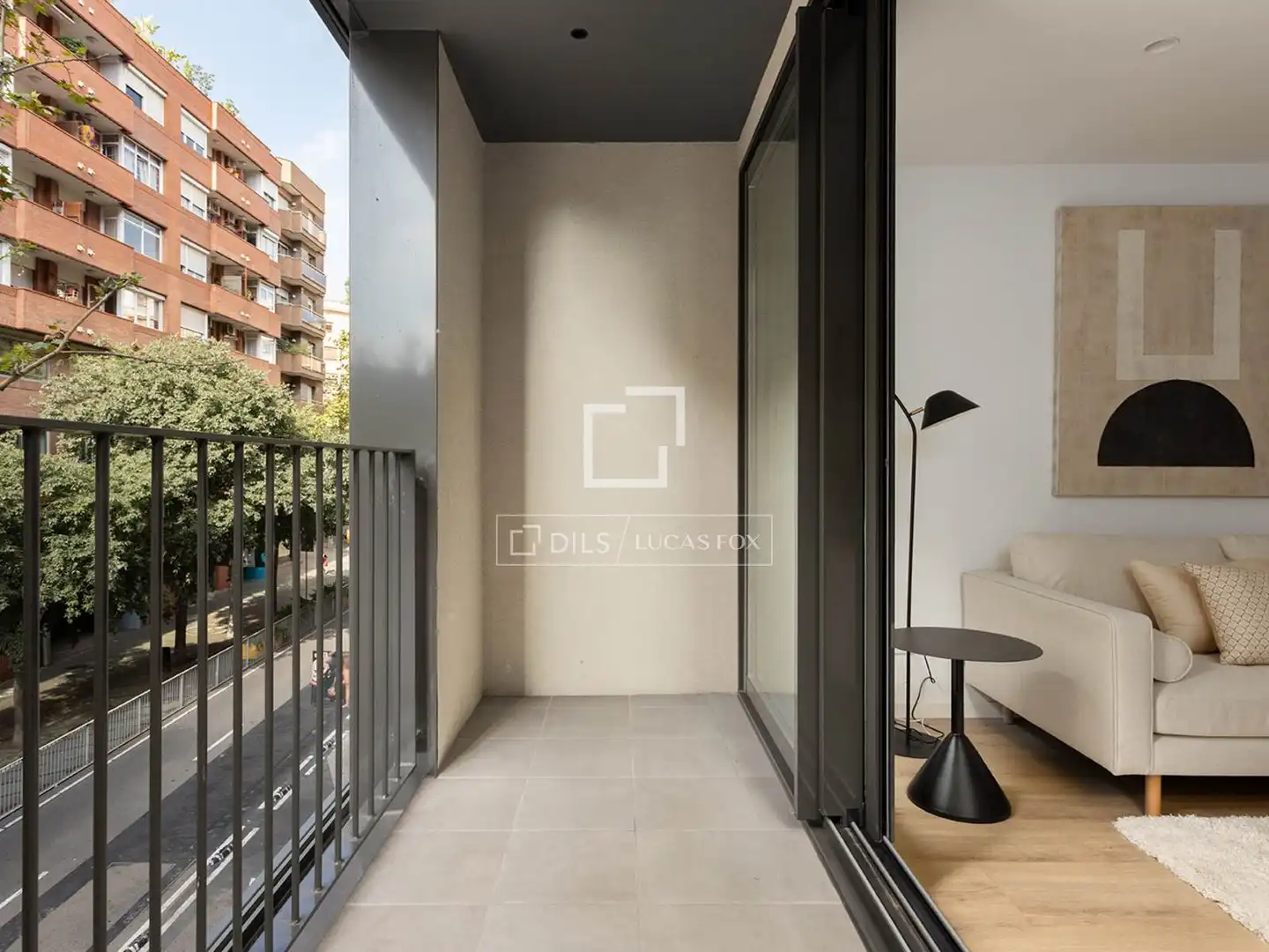 Balcony of Flat for sale in Barcelona  with Air Conditioner, Heating and Terrace