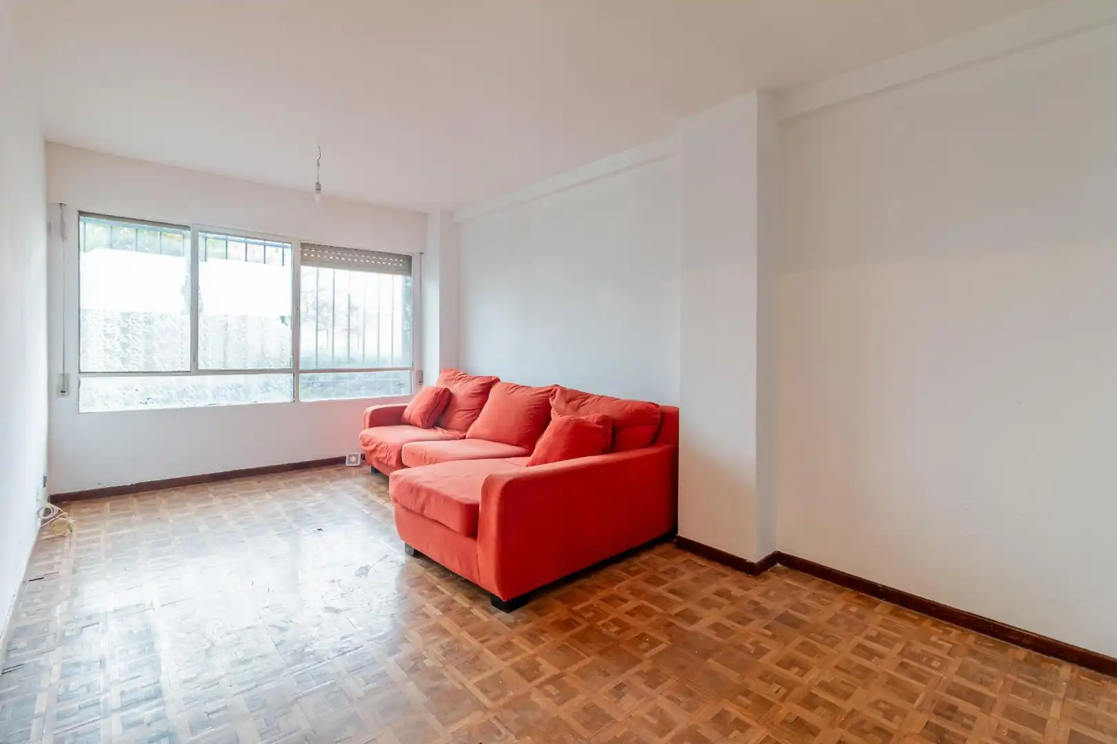 Sala de estar de Piso en venta en Fuenlabrada con Parquet